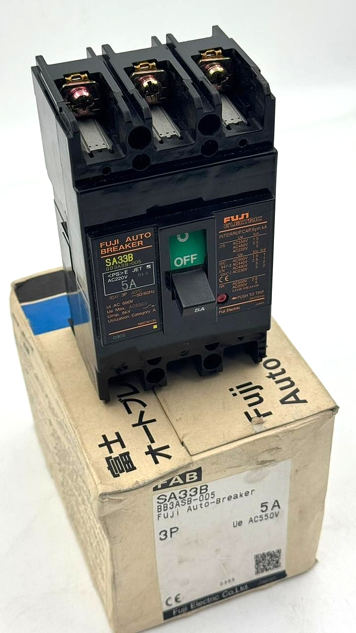 Fuji Electric SA33B Auto Breaker 5A | Made in Japan ( 1 Pcs )0