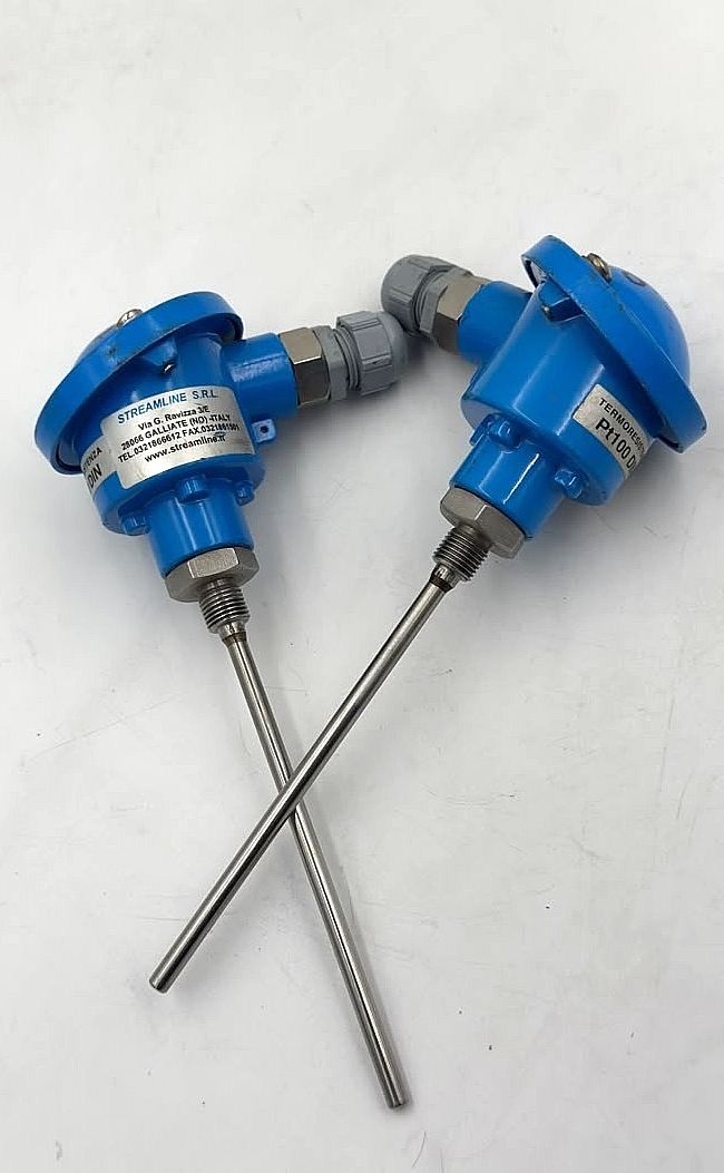 Streamline Pt100 DIN | RTD Temperature Sensor | 0-100 | Made in Italy - 1 pcs8