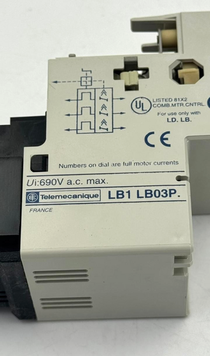 Telemecanique LB1LB03P06 Protection Module | 1.6A | Made in France3
