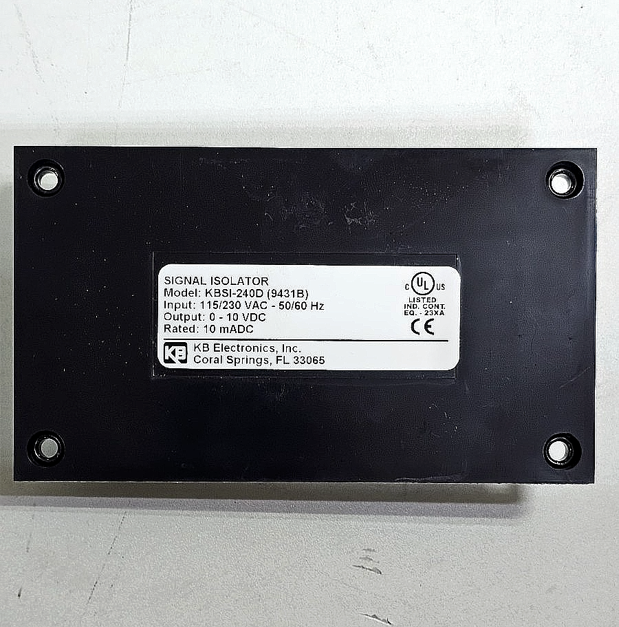 KB Electronics |  KBSI‑240D (9431B) | Signal Isolator1
