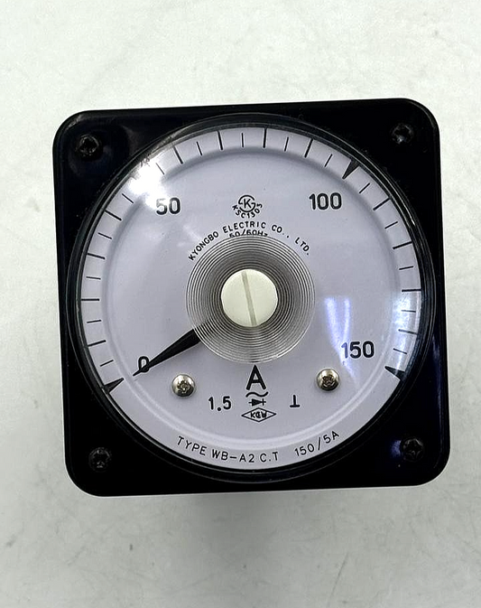 Kyongbo Electric WBA2 Analog AC Ammeter Panel Meter – 0150A1