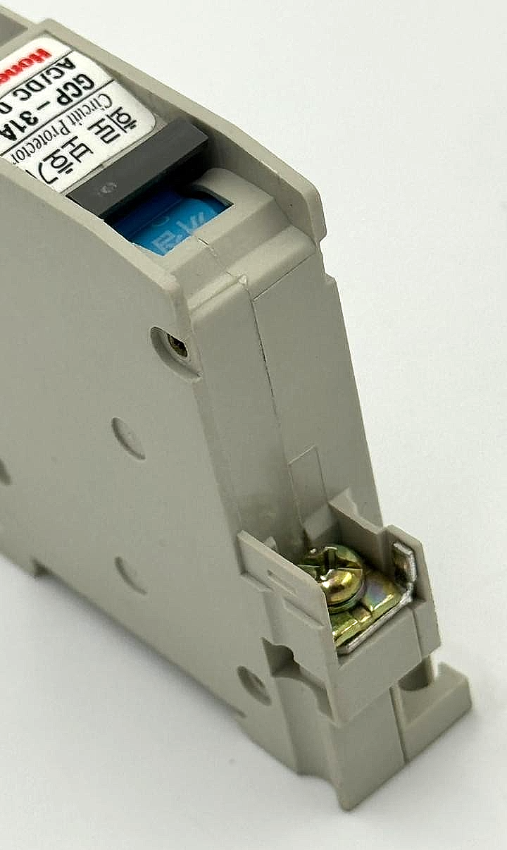 Honeywell GCP31A SinglePole Circuit Protector, 0.5A, 220V AC( 1 Pcs )7