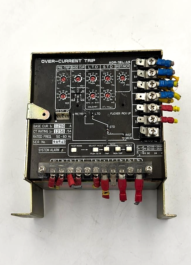 Terasaki AOR-1BL-AS | 1250/5A Overcurrent Trip Unit 0