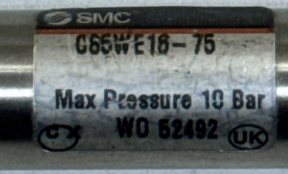 SMC | C85WE1875 | Pneumatic Cylinder – Max Pressure 10 Bar | WO 524921