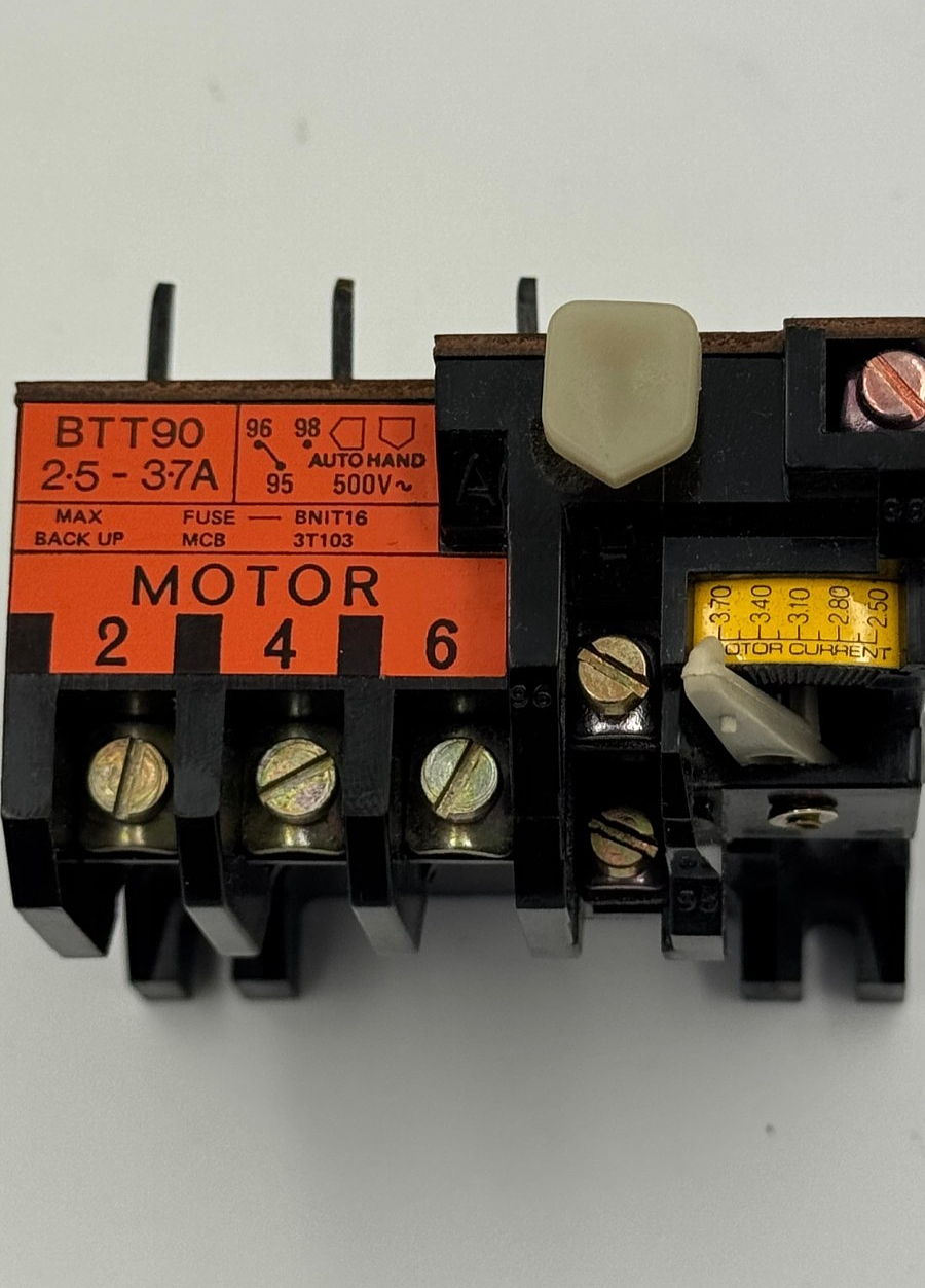 Bill | BTT90 | Overload Relay  | Made in UK3
