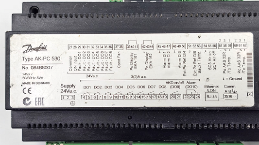 Danfoss AK PC 530 Capacity Controller 084B8007 | 24V AC | Made in Denmark1