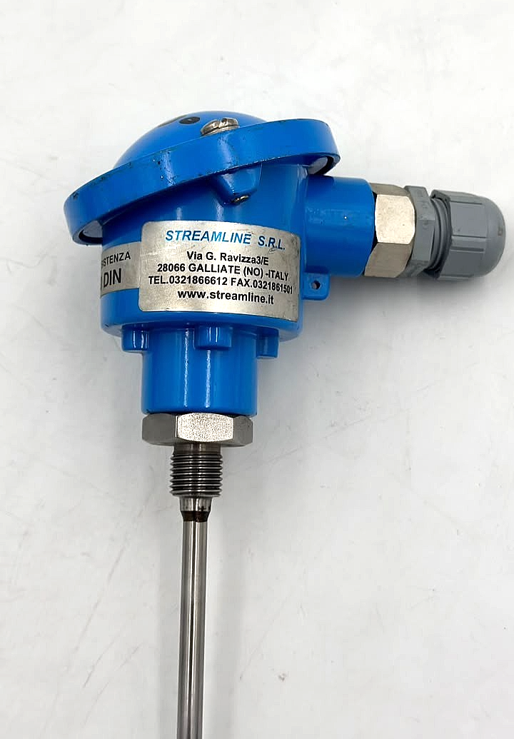 Streamline Pt100 DIN | RTD Temperature Sensor | 0-100 | Made in Italy - 1 pcs1