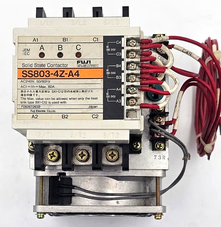 Fuji Electric SS8034ZA4 Solid State Contactor | 80A | AC 240V | JapanMade1