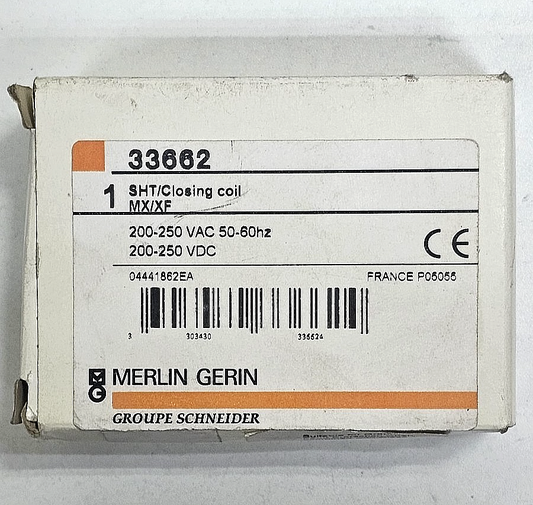 Merlin Gerin | MXXF /SHTSHC | 200250V ACDC | Closing Coil | Circuit Breaker1