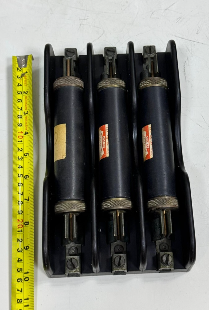 Marathon 6F 100A Fuse & Holder Set – 100 Amp, 600V, Industrial Power Protection1