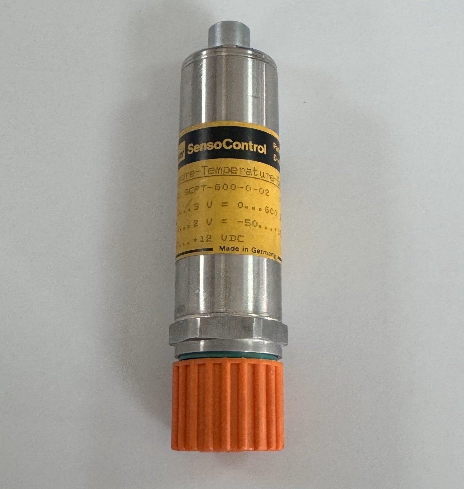 Parker SCPT600002 Pressure & Temperature Sensor – 0–600 BAR, 50°C to +150°C0