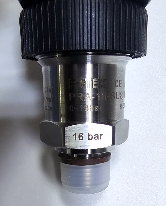 FOTEK PRA16SUS14GLM Pressure Transmitter – 16 BAR, 8~30VDC, 420 mA3