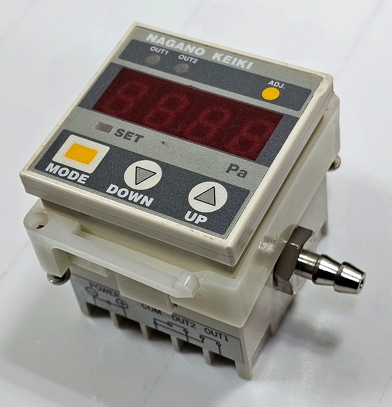 Nagano Keiki GC62 Digital Differential Pressure Gauge | 200 to +200 Pa0