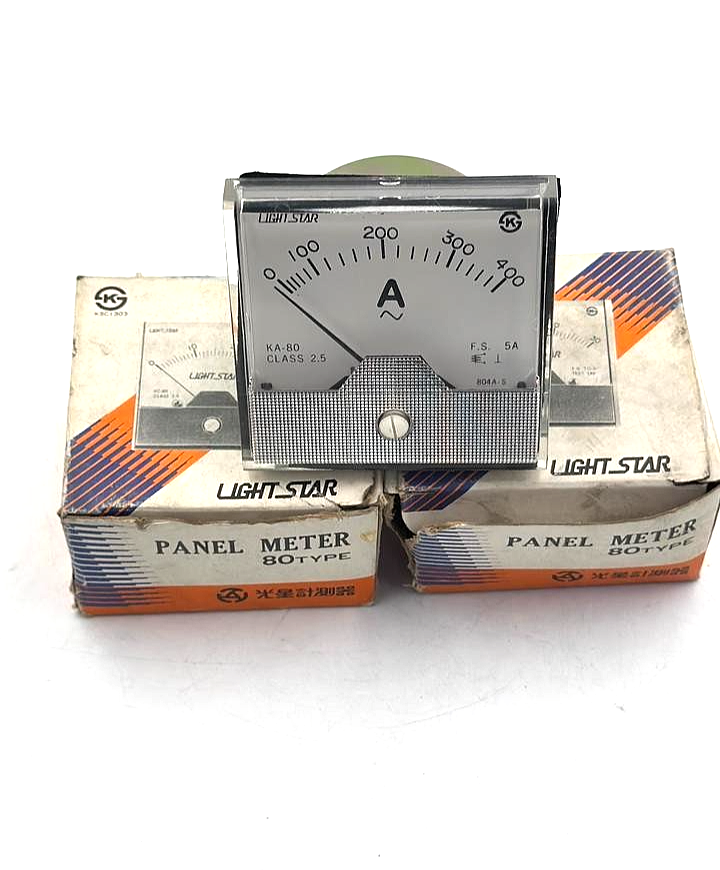 Light Star KA80 AC Analog Panel Ammeter 0400 A ( 1 pcs )3