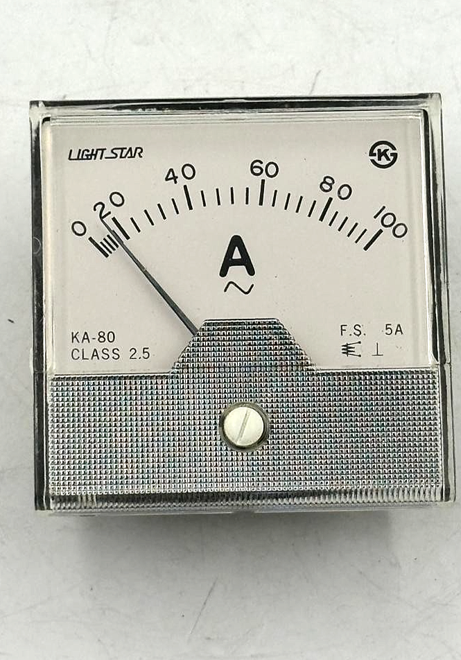 Light Star KA80 AC Analog Panel Ammeter 0100 A2