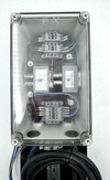 Electrical Control Panel with Transformer & Terminal Blocks1