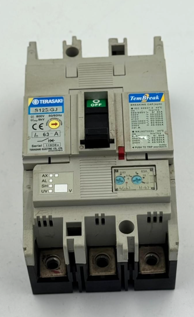 Terasaki | S125NJ | Circuit Breaker | 63 A0
