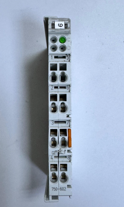 WAGO 750602 Power Supply Module – 24V DC, 0.08–2.5mm² Wiring, DIN Rail Mount3