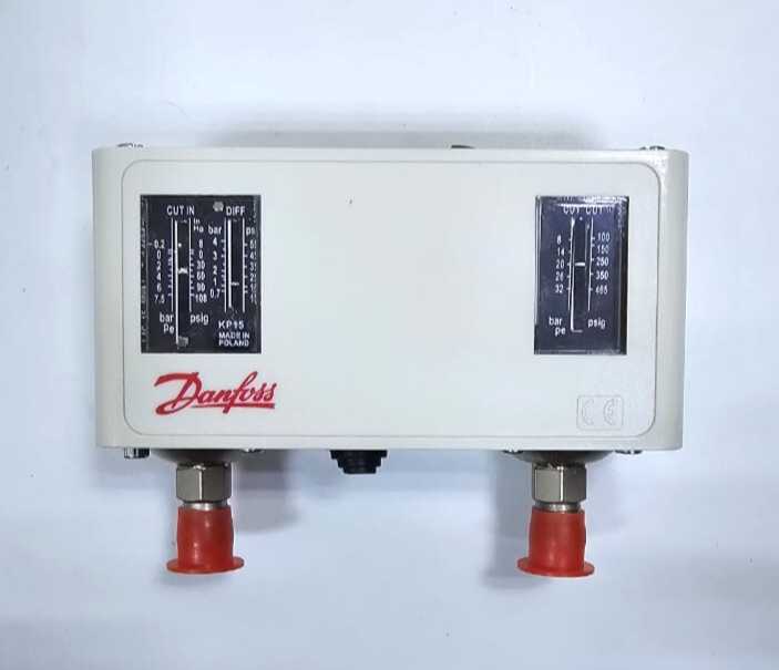 Danfoss KP15 Dual Pressure Switch | 060126466 | 0.2–7.5 & 8–32 Bar | 1/4 Flare5