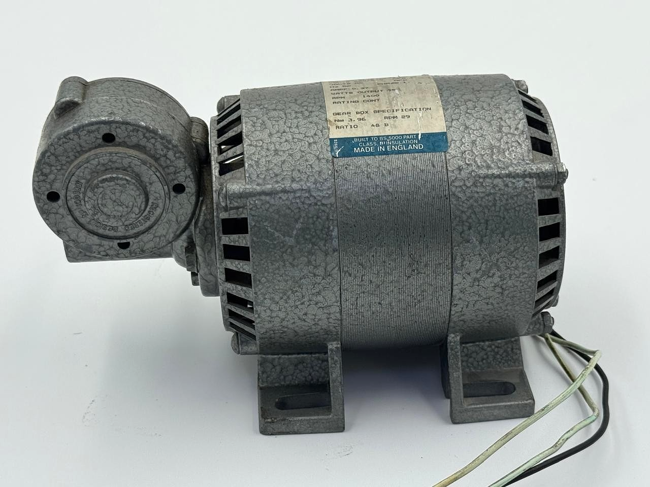 Parvalux | SD 39/513659/2E | Electric Motor | Made in UK6