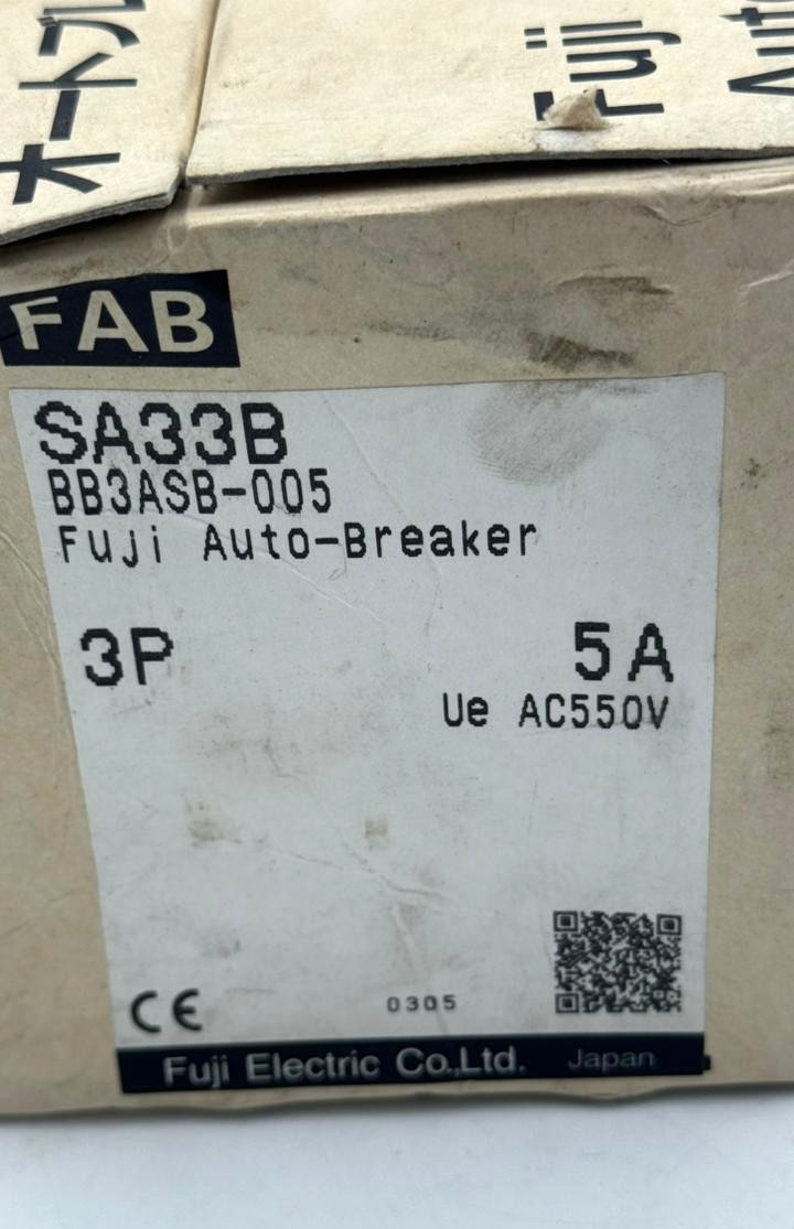 Fuji Electric SA33B Auto Breaker 5A | Made in Japan ( 1 Pcs )9