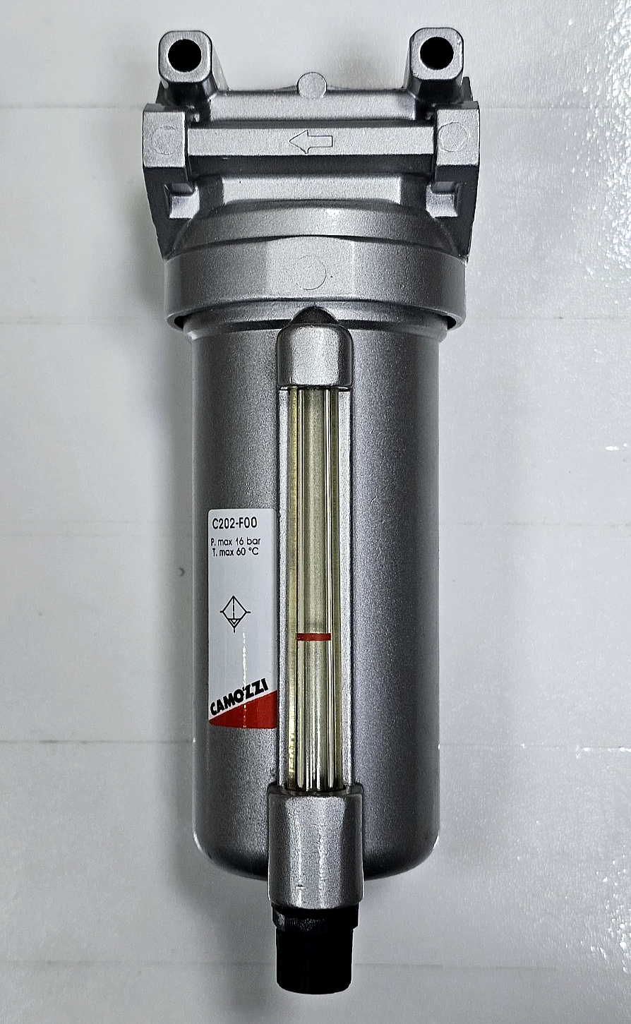 Camozzi C202F00 Pneumatic Filter | 16 Bar Max | Made in Italy4