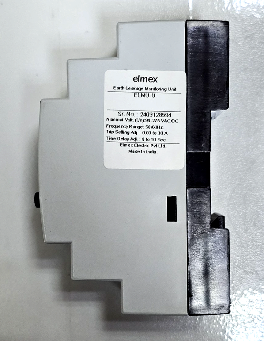 Elmex ELMUU | Earth Leakage Monitoring Unit 30A | 275 VACFast Shipping4