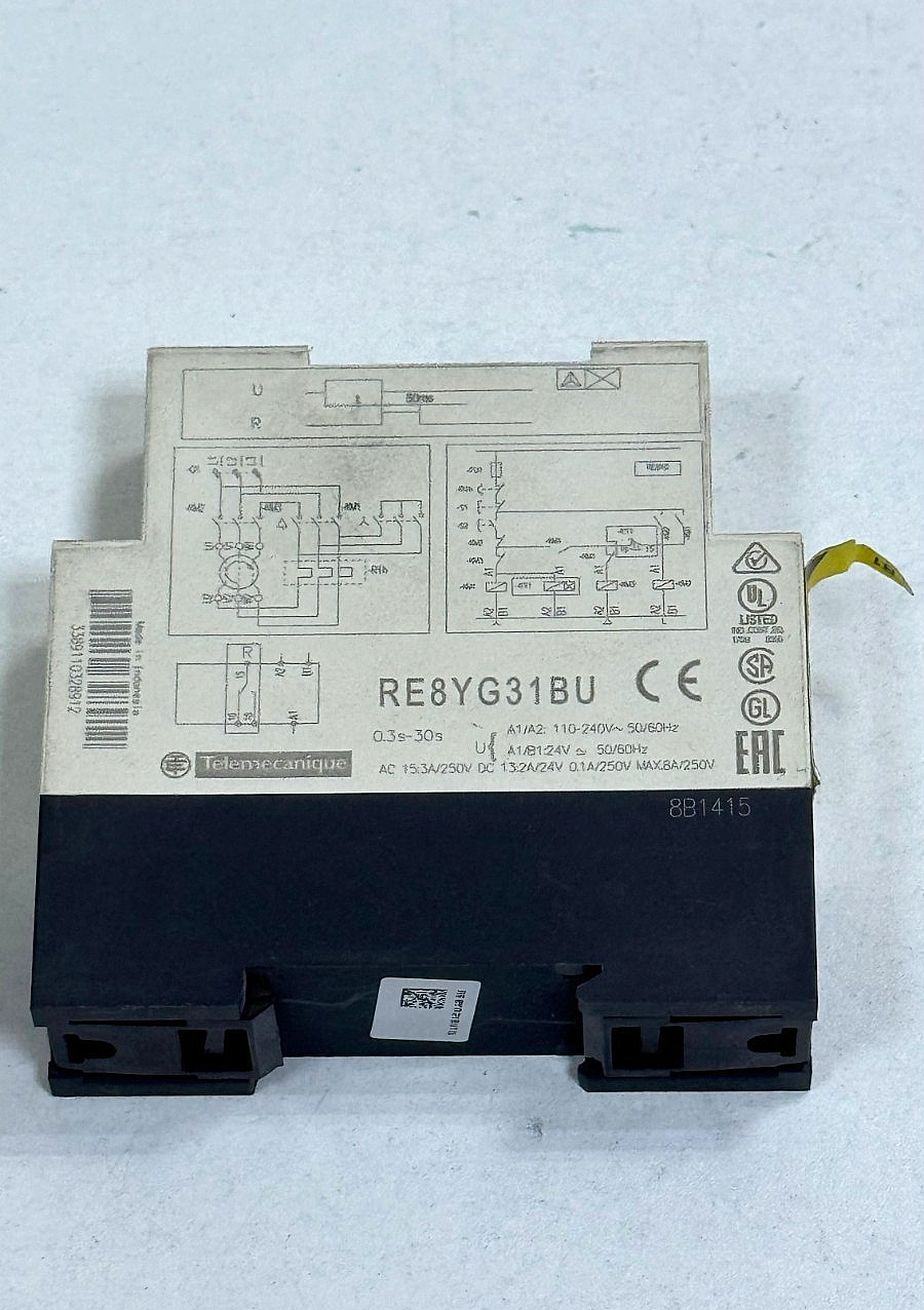 Schneider Electric | RE8YG31BU | Industrial Timing Relay – Made in Indonesia2