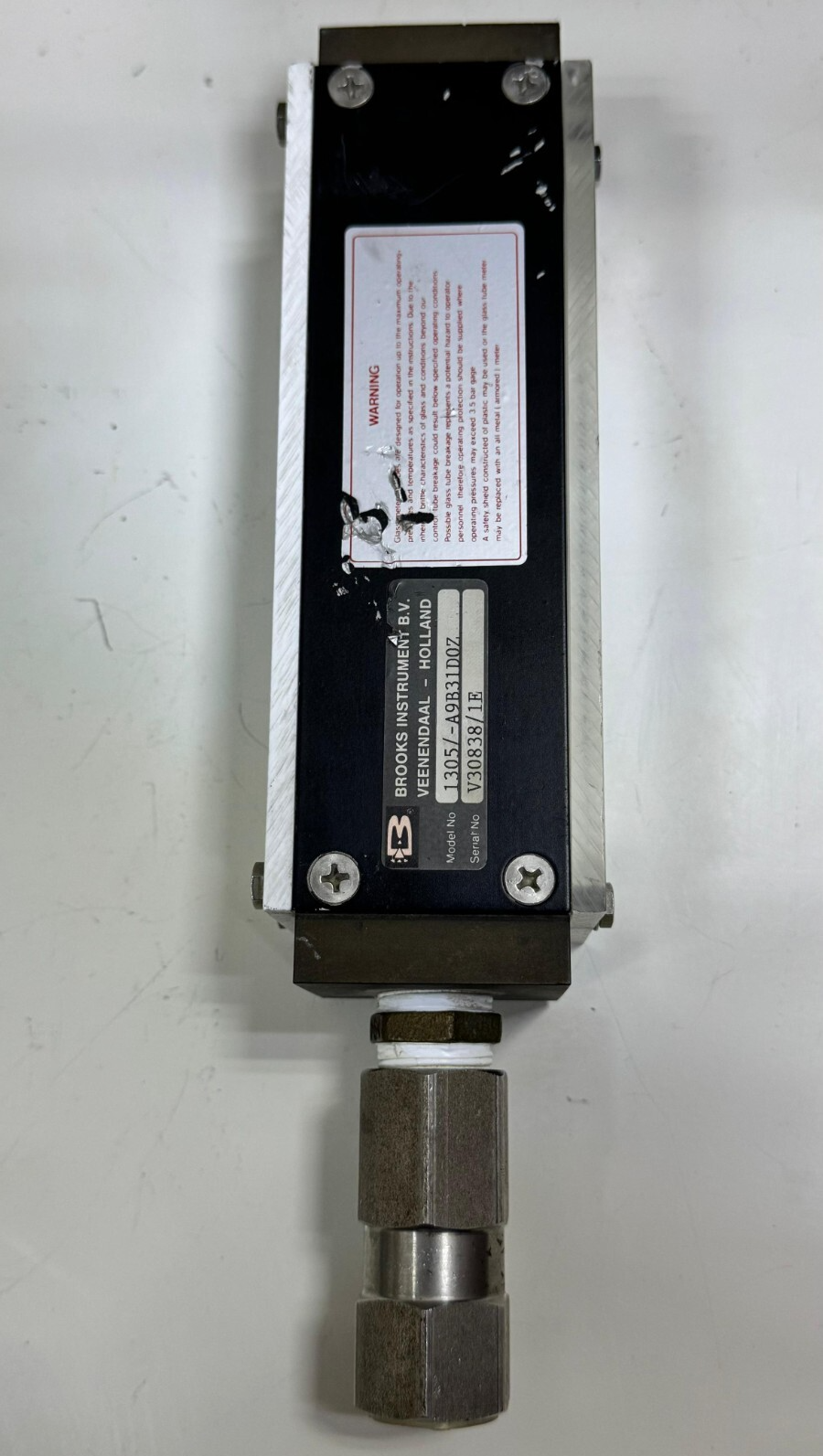 Brooks Instrument 1305/A9B31DOZ Mass Flow Controller | Made in Netherlands2