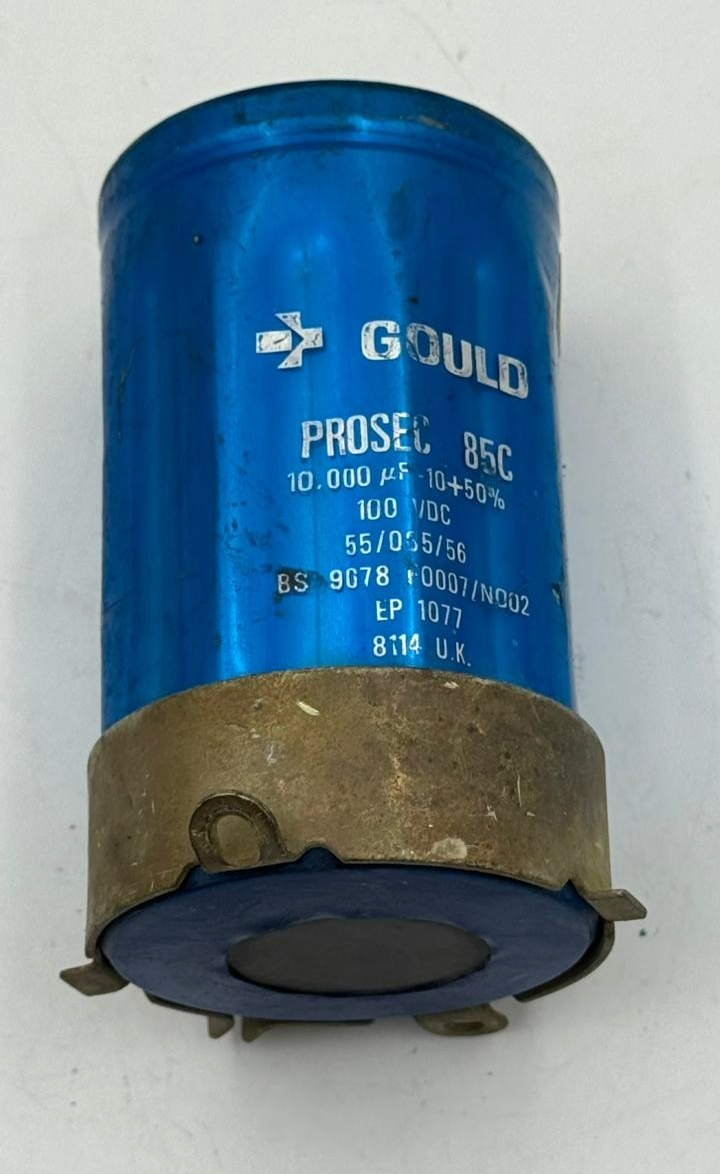 Gould | PROSEC 85C | Capacitor |  100VDC | 10000µF – UK Made1