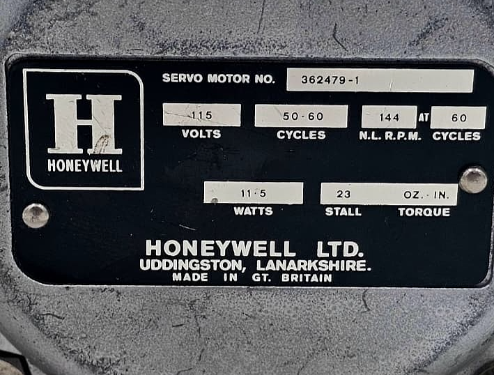 Honeywell | Servo Motor | 3624791 | Made in UK4