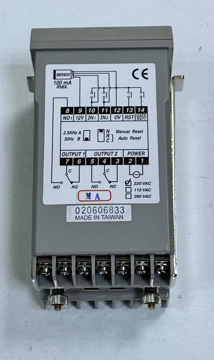 Fotek | SC362M | Digital Counter & Meter | LED Display3