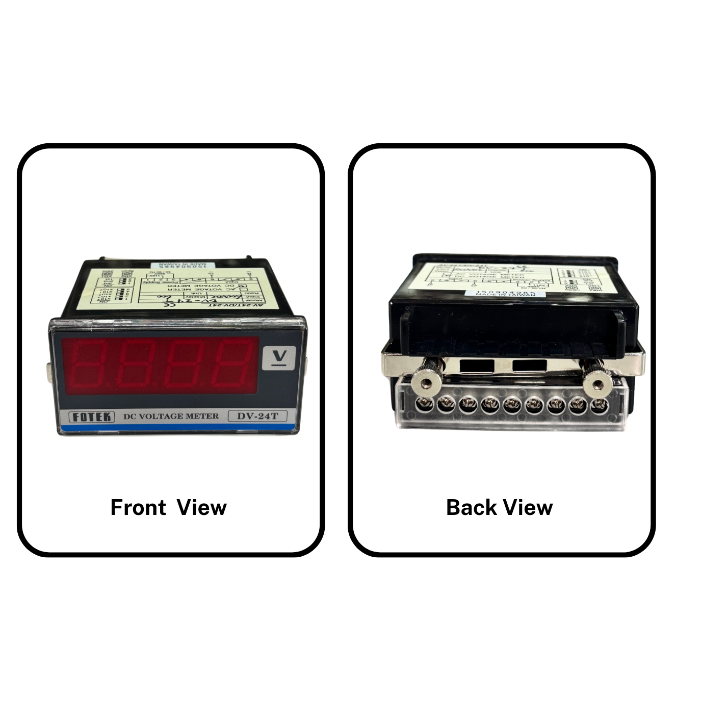 Fotek DV24T DC Voltage Meter – 1080V Range | ±0.1% High Accuracy | Industrial2