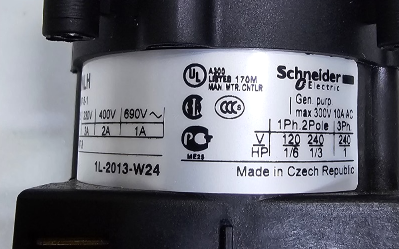Schneider K1F022NLH Selector Switch – Harmony | 690V Ui | Made in Czech Republic3