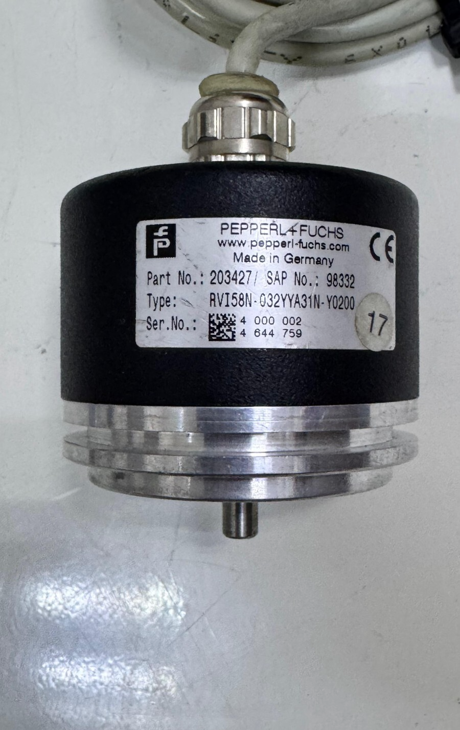 Pepperl+Fuchs RVI58N032YYA31NY0200 Rotary Encoder | Made In Germany1