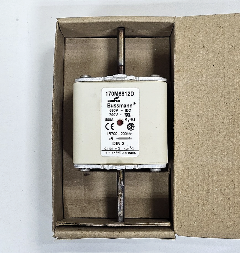 Cooper Bussmann | 170M6812D |  HighSpeed Fuse | 800A | 700V0