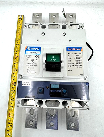 Terasaki TemBreak XS800NJ 800A | MCCB (Molded Case Circuit Breaker)  1 pcs3