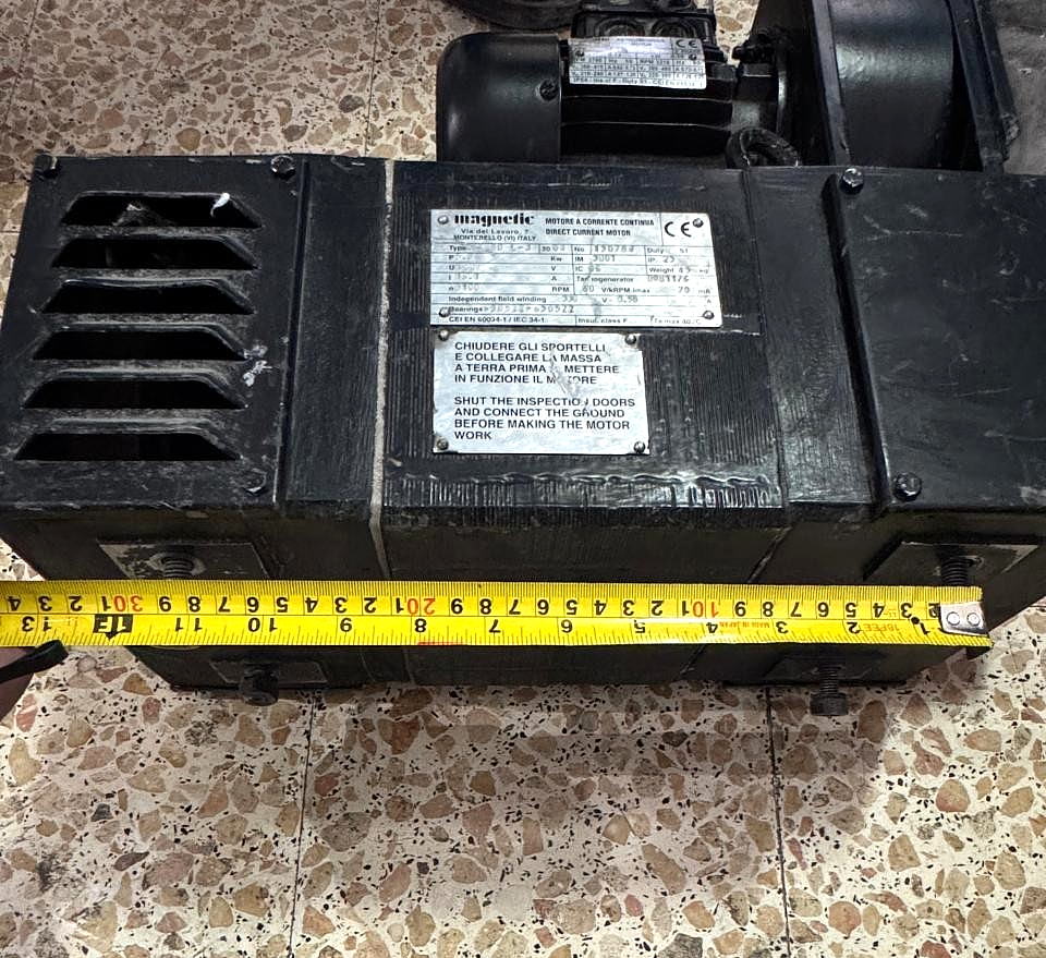 Magnetic | MM80 LJ | DC Motor | Made in Italy | 5.3 kW | 400V  DC | 3100 RPM16
