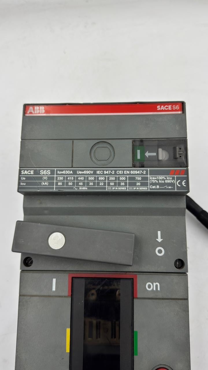 ABB SACE S6 630A Molded Case Circuit Breaker | MCCB 3