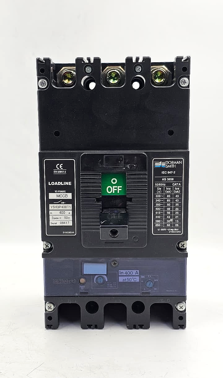 Loadline Y5H3P400T5 | 3Pole | 400A Molded Case Circuit Breaker (MCCB)0