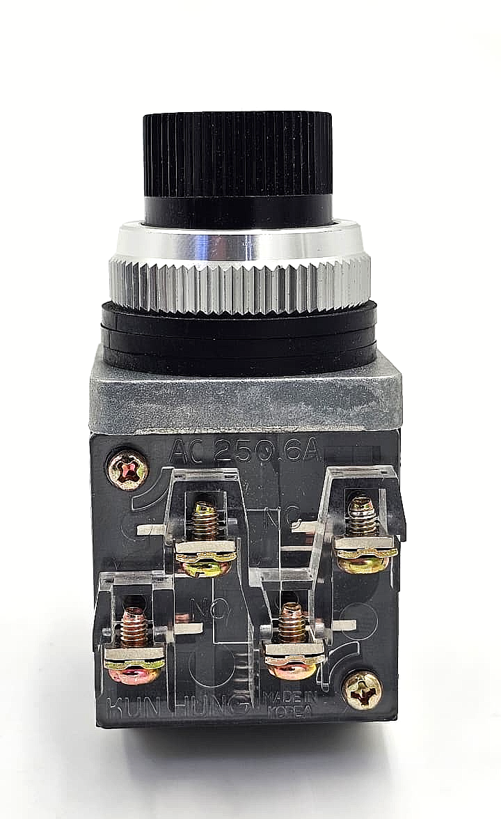 KOINO KH3130 Selector Push Button Switch | 250VAC 6A2