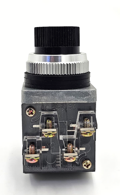 KOINO KH3130 Selector Push Button Switch | 250VAC 6A2