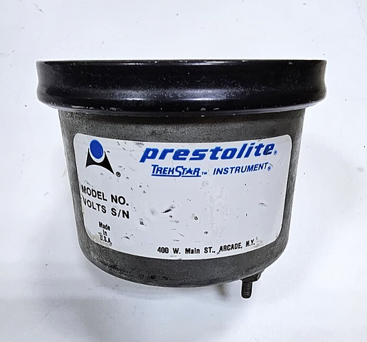 Prestolite Tachometer/Hourmeter Volts S/N | Engine RPM & Hour Counter | 400W1