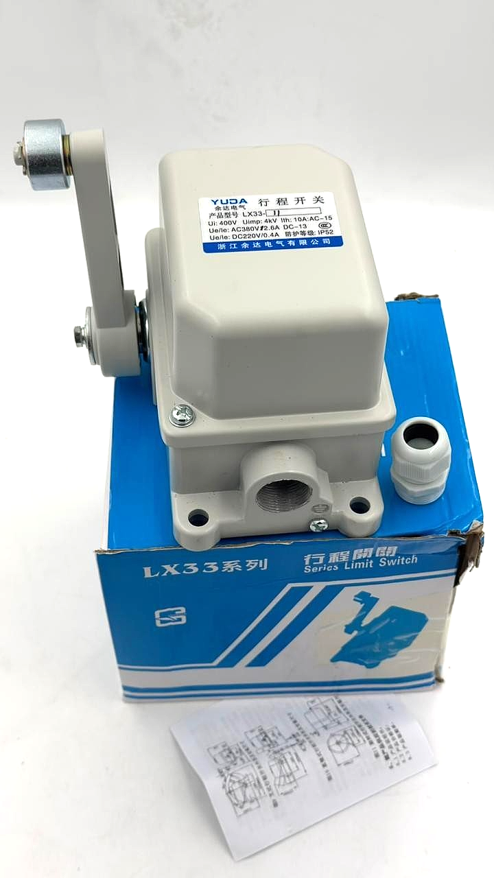 Yuda LX33-11 Limit Switch | 400V AC / 220V DC | 10A | Travel Switch0