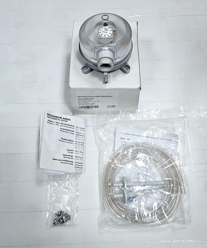 Beck | Differential Pressure Switch|  930.83222234 | 50–500 Pa Range0