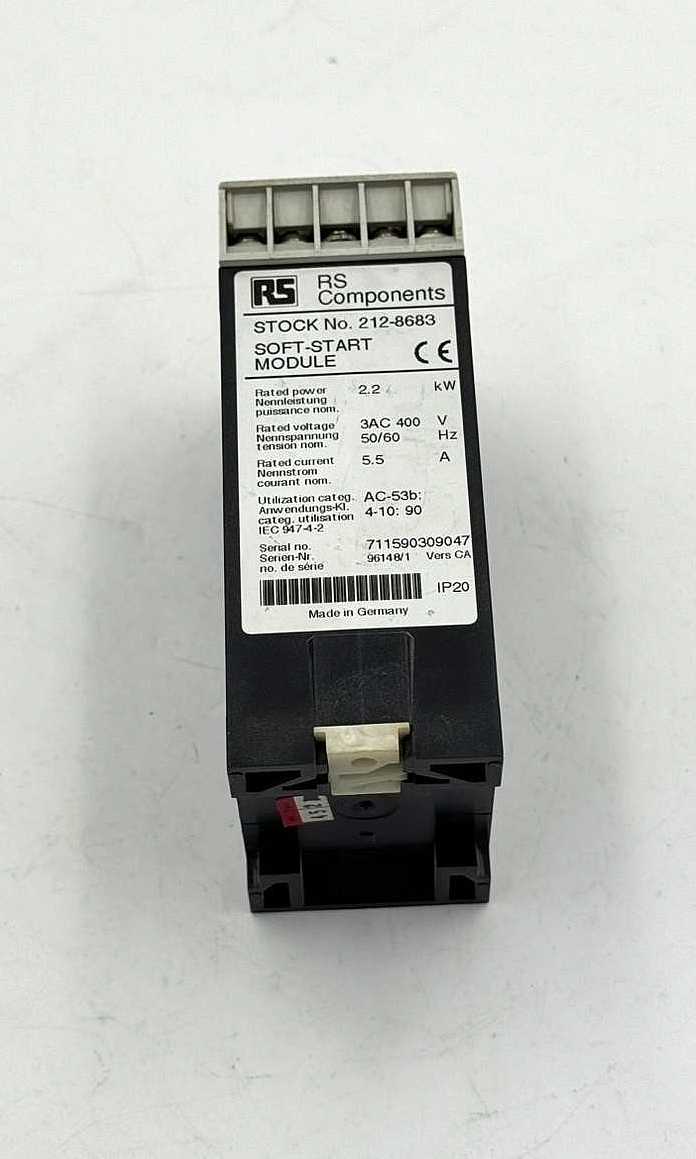 RS 2128683 | 2.2 kW 3Phase SoftStart Module | Made in Germany2
