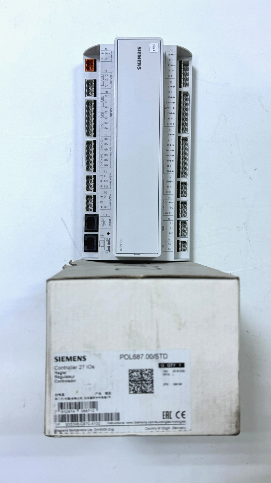 Siemens POL687.70/STD Climatix HVAC Controller – 24V AC/DC, Made In Germany1
