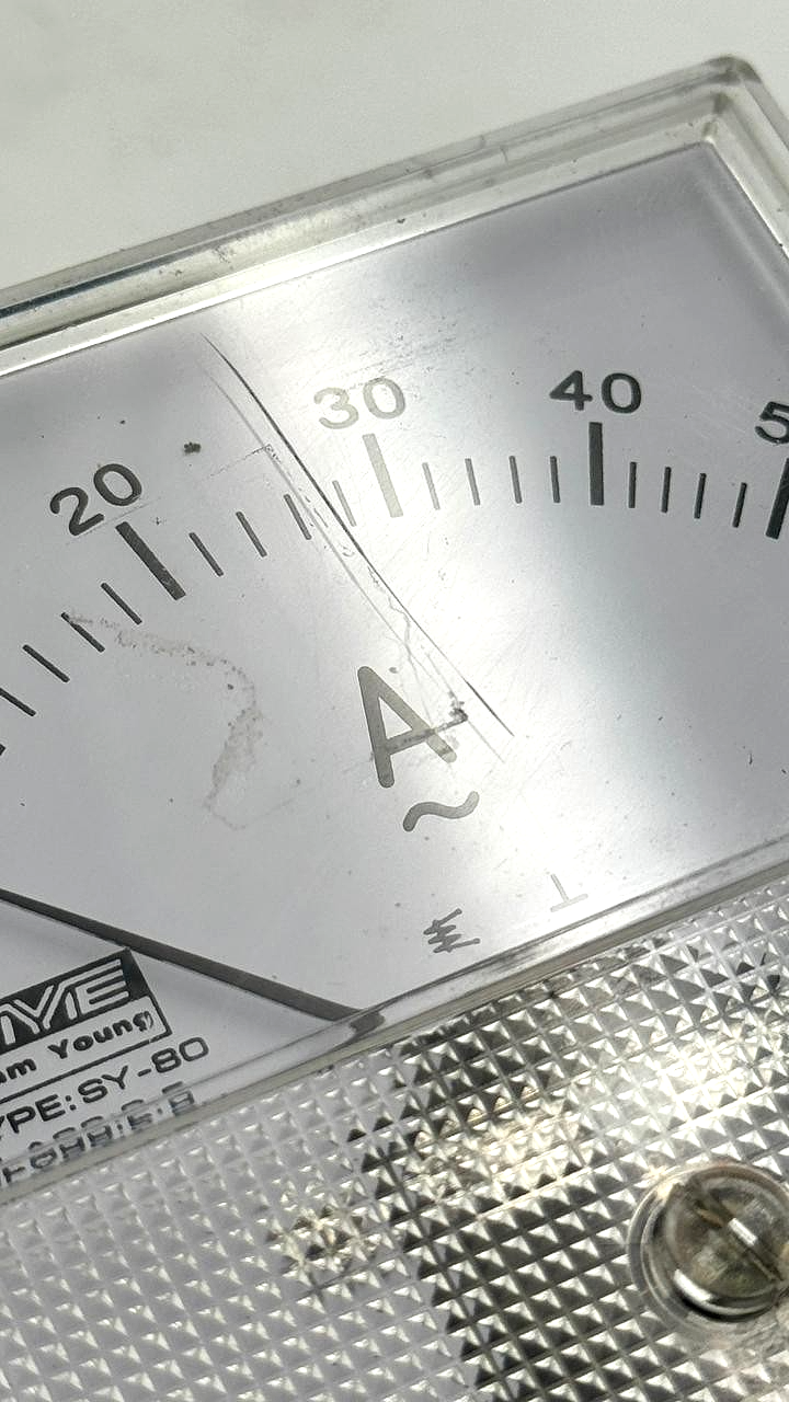Samyoung SY‑80 AC Ammeter Panel Meter 0–50A2