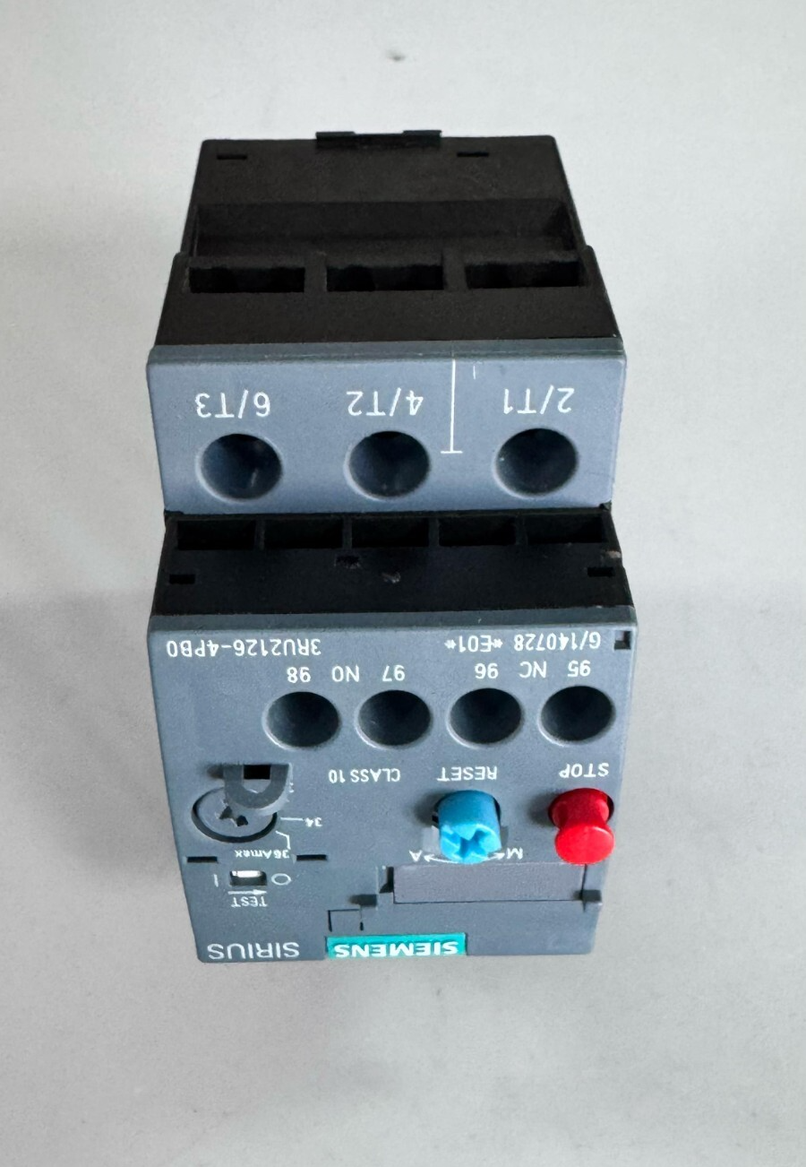 Siemens 3RU21264PB0 Overload Relay | 36A | Type 2 Coordination4