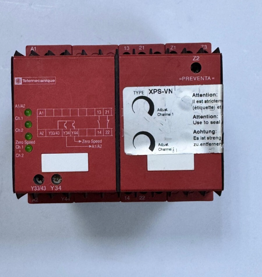 Telemecanique XPSVN Safety Relay XPSVN1142LF – 24V DC, Dual Channel0